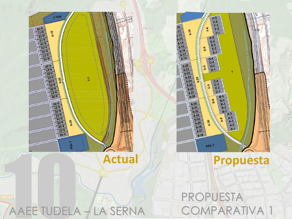 10 Actual Propuesta PROPUESTA COMPARATIVA 1 AAEE TUDELA – LA SERNA