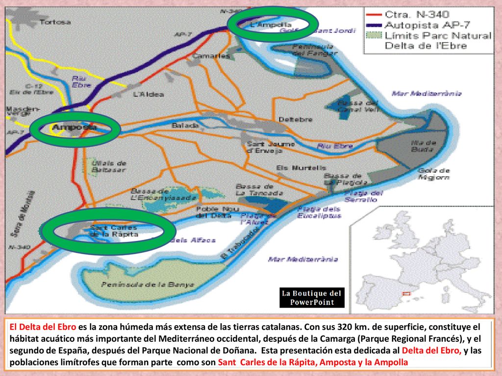 El Delta del Ebro es la zona húmeda más extensa de las tierras catalanas.