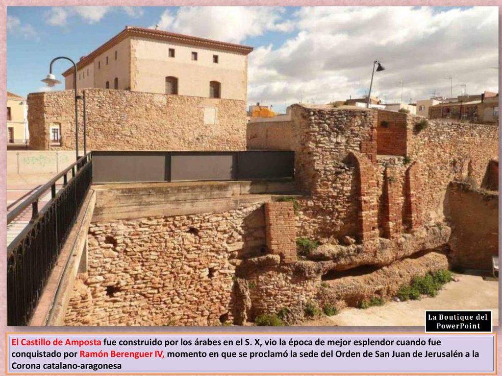 El Castillo de Amposta fue construido por los árabes en el S