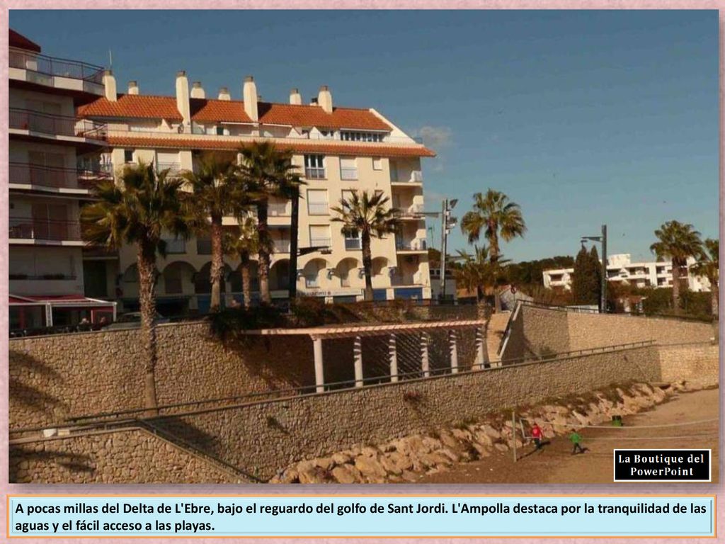 A pocas millas del Delta de L Ebre, bajo el reguardo del golfo de Sant Jordi.