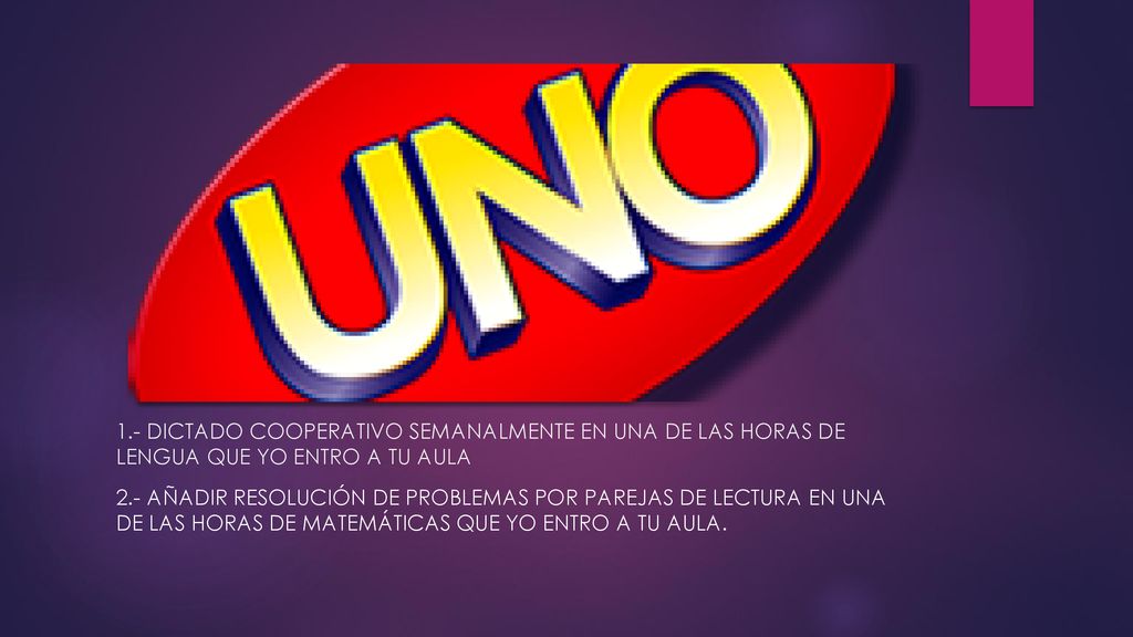 1.- DICTADO COOPERATIVO SEMANALMENTE EN UNA DE LAS HORAS DE LENGUA QUE YO ENTRO A TU AULA