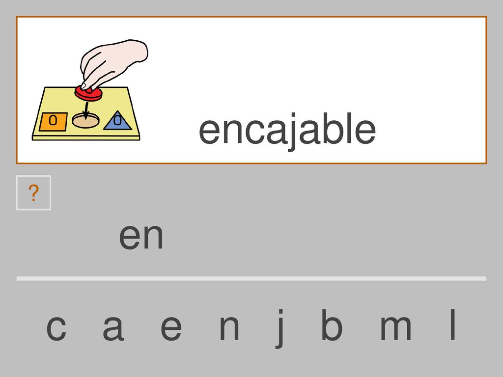 encajable en c a e n j b m l