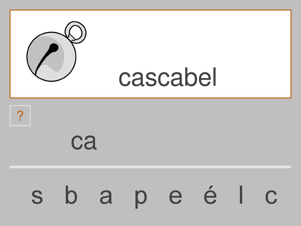 cascabel ca s b a p e é l c