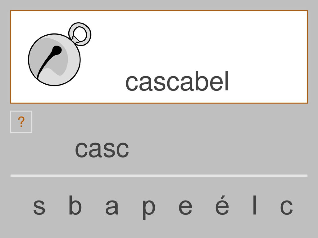 cascabel casc s b a p e é l c