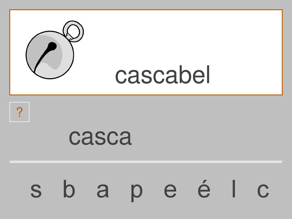 cascabel casca s b a p e é l c