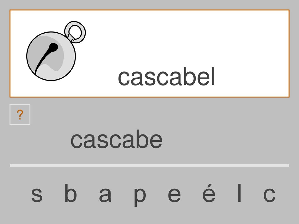 cascabel cascabe s b a p e é l c