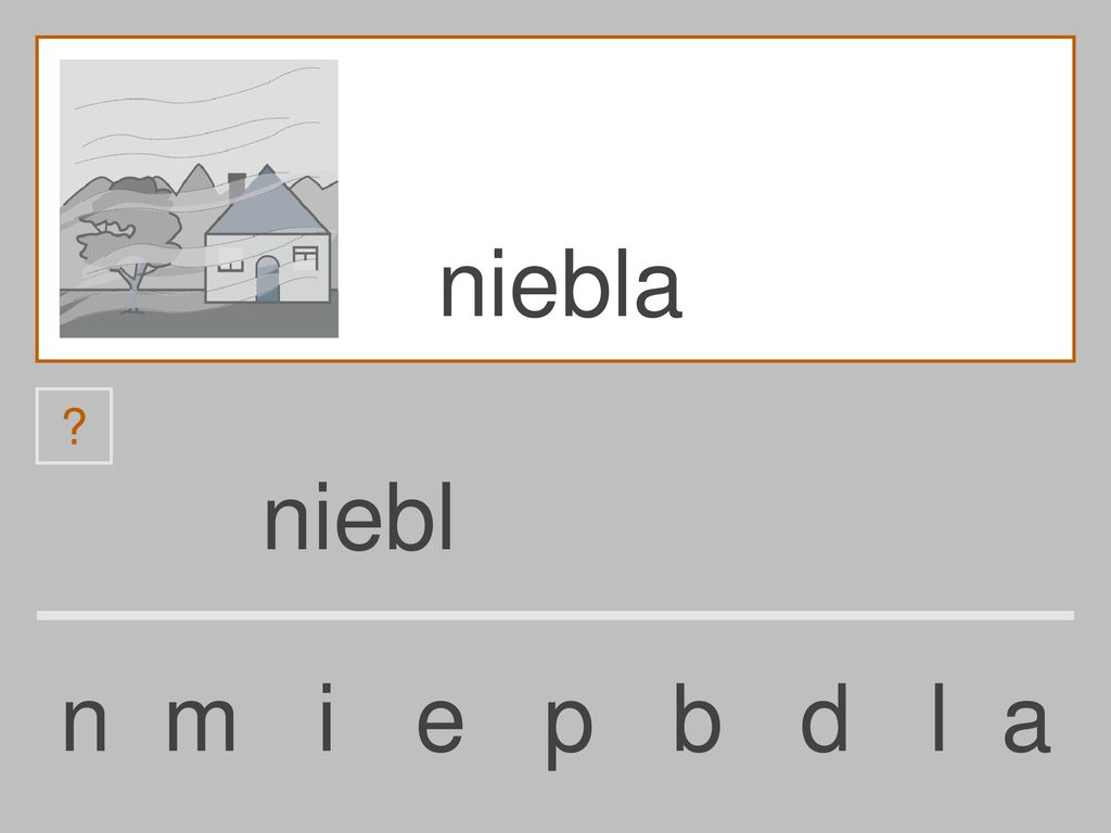 niebla niebl n m i e p b d l a