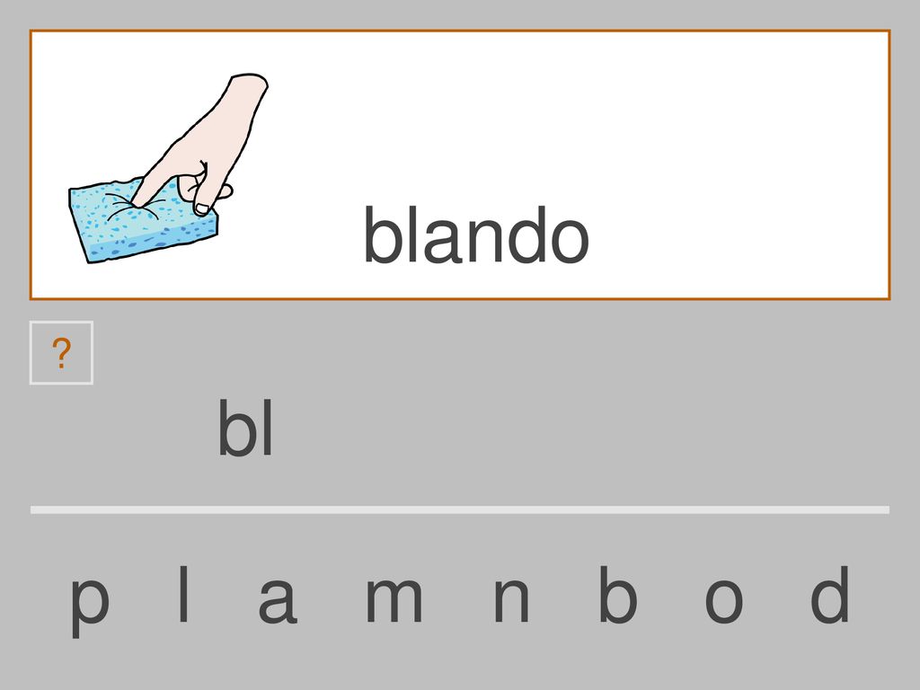 blando bl p l a m n b o d