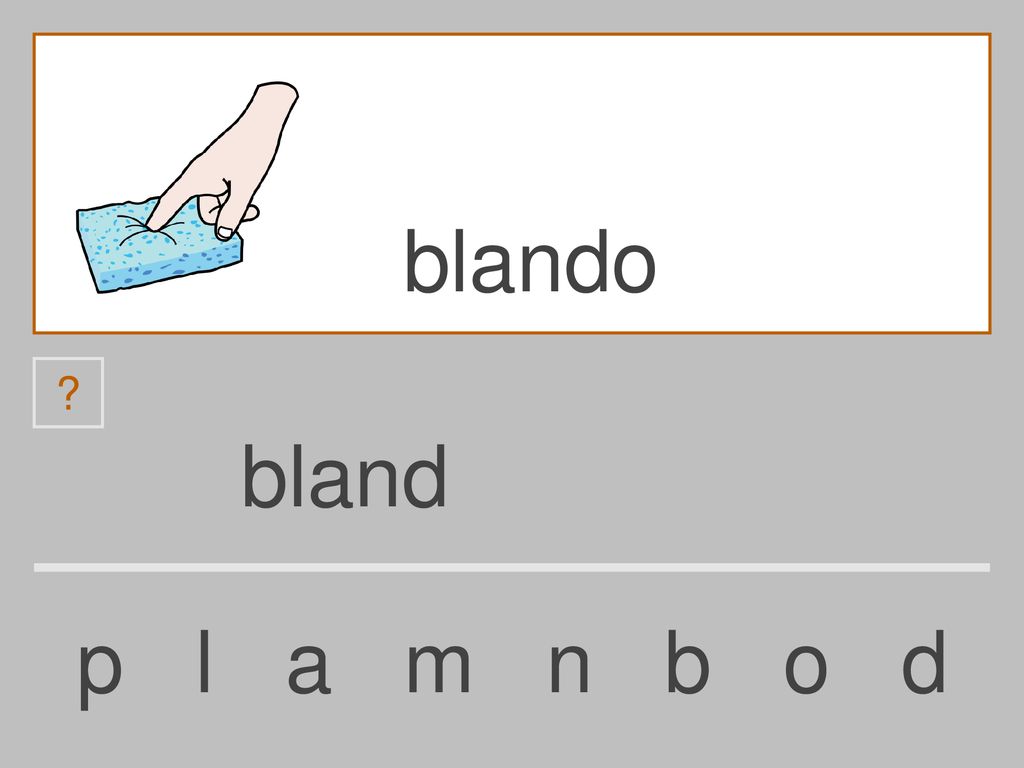 blando bland p l a m n b o d