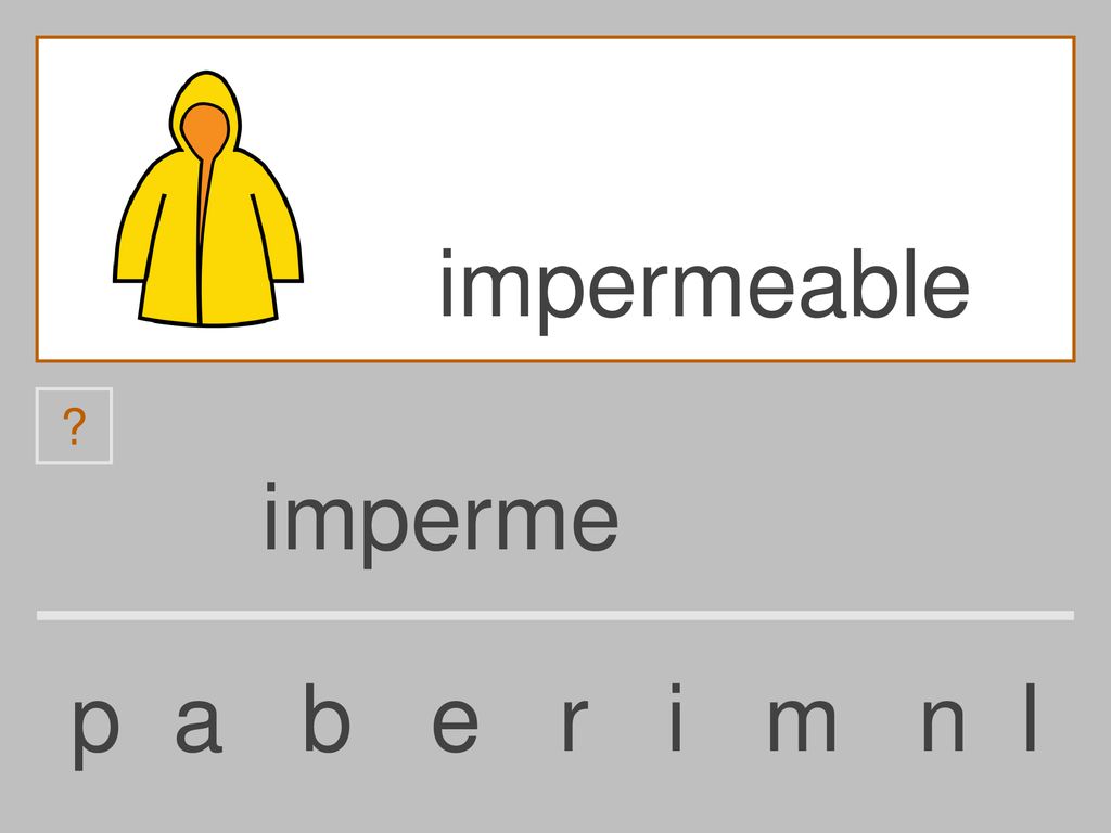impermeable imperme p a b e r i m n l