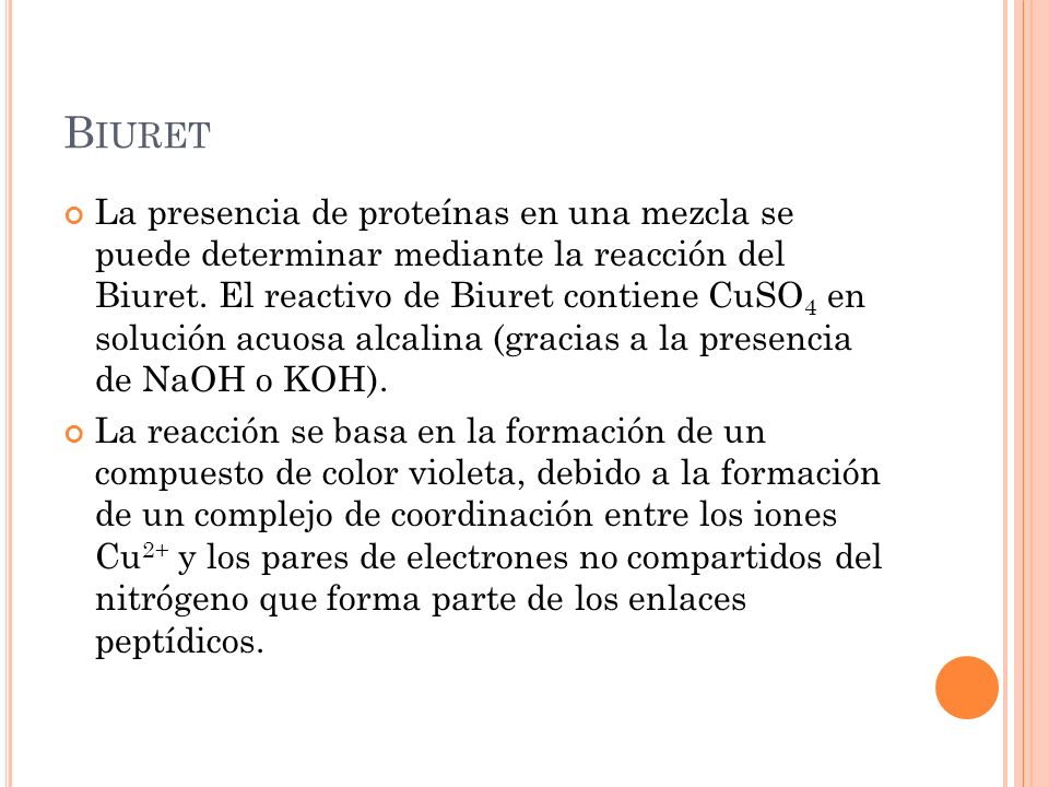 Biuret