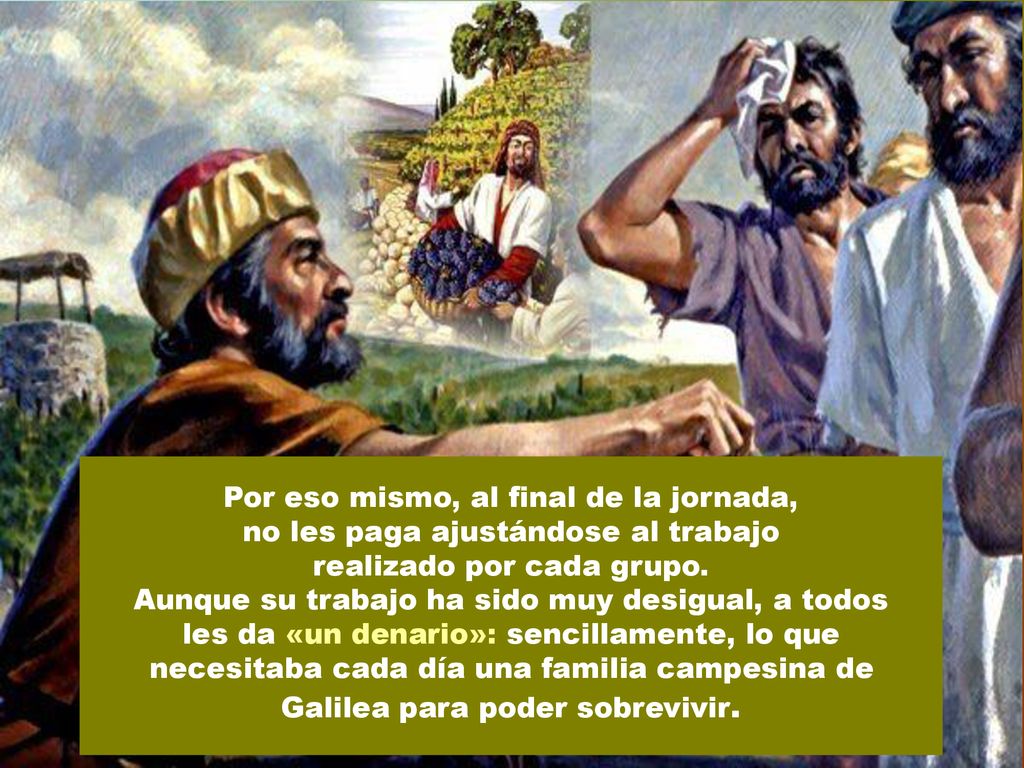 Por eso mismo, al final de la jornada,