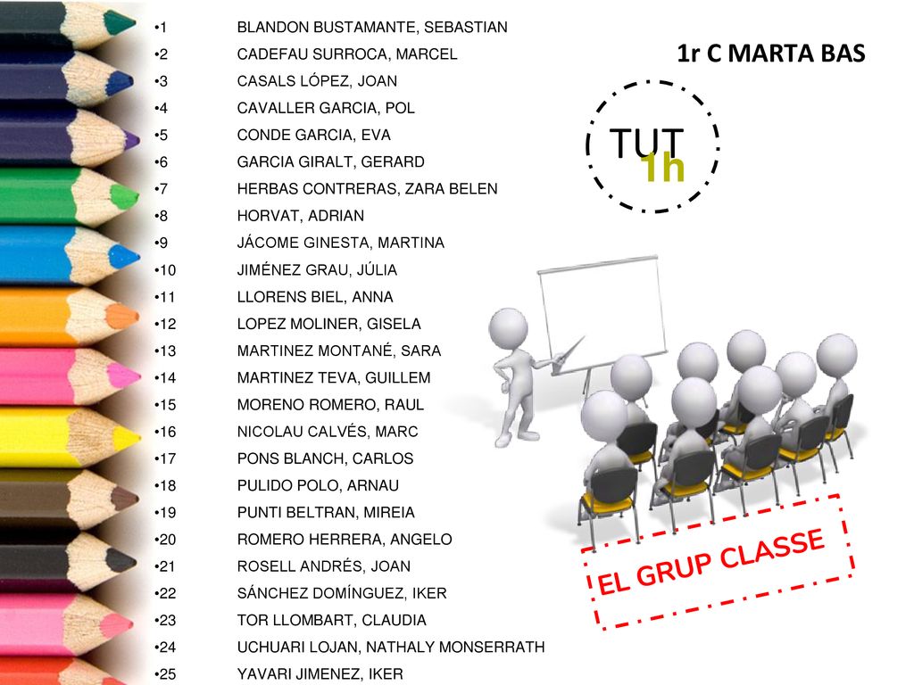 TUT 1h 1r C MARTA BAS EL GRUP CLASSE 1 BLANDON BUSTAMANTE, SEBASTIAN