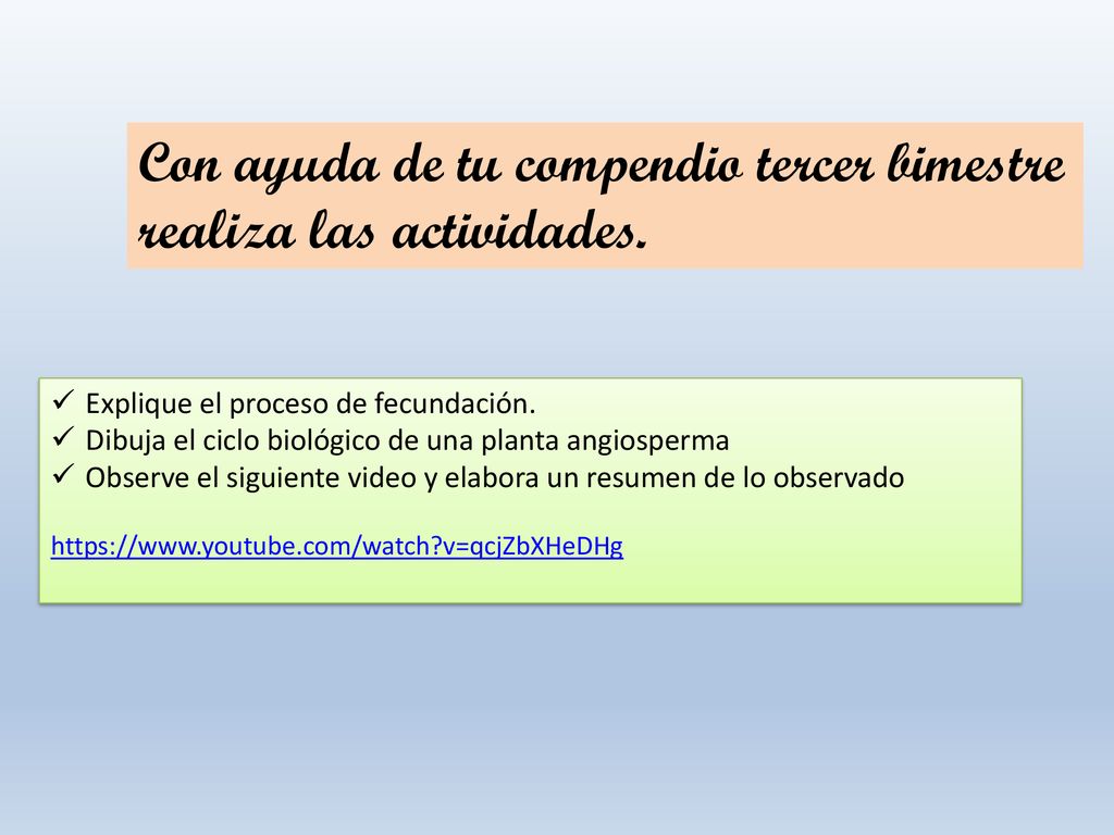 Con ayuda de tu compendio tercer bimestre realiza las actividades.