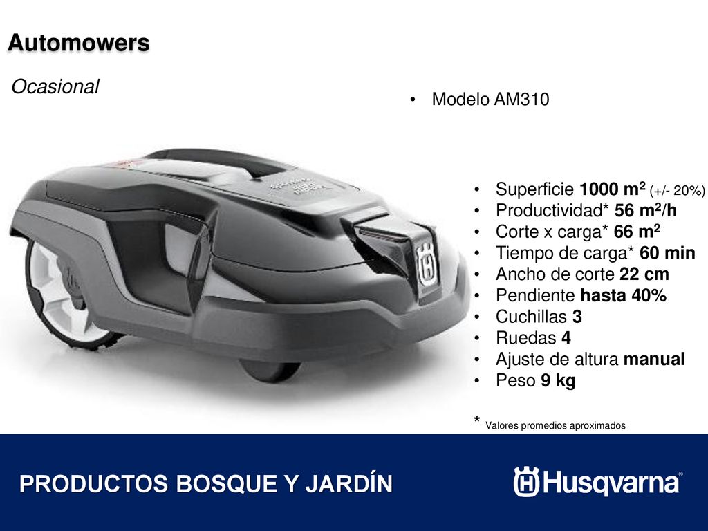 PRODUCTOS BOSQUE Y JARDÍN