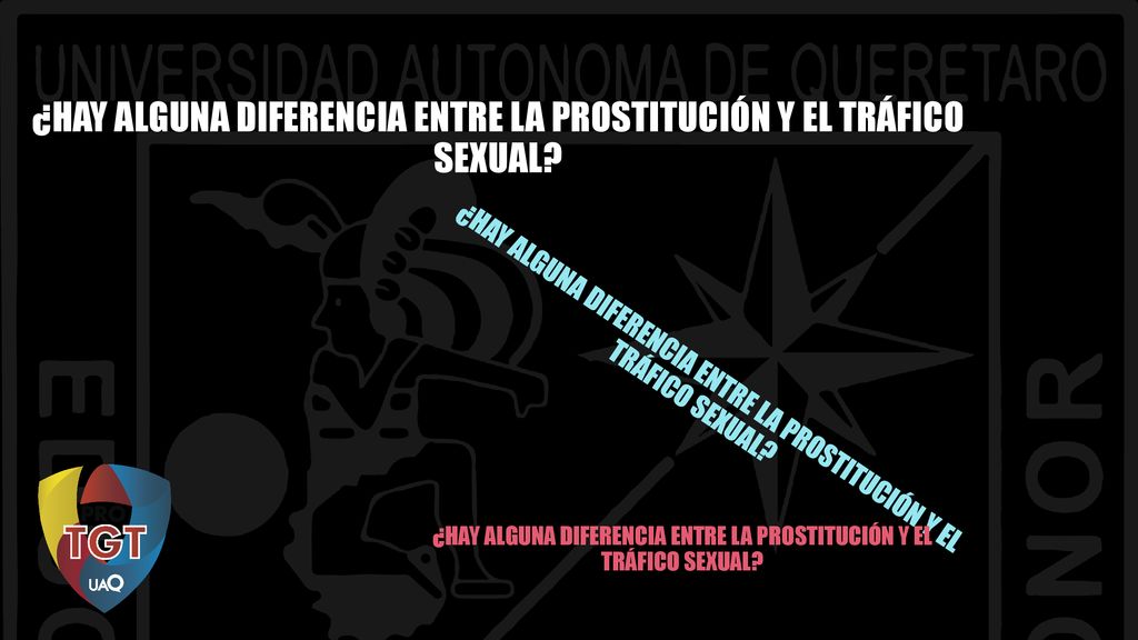¿HAY ALGUNA DIFERENCIA ENTRE LA PROSTITUCIÓN Y EL TRÁFICO SEXUAL