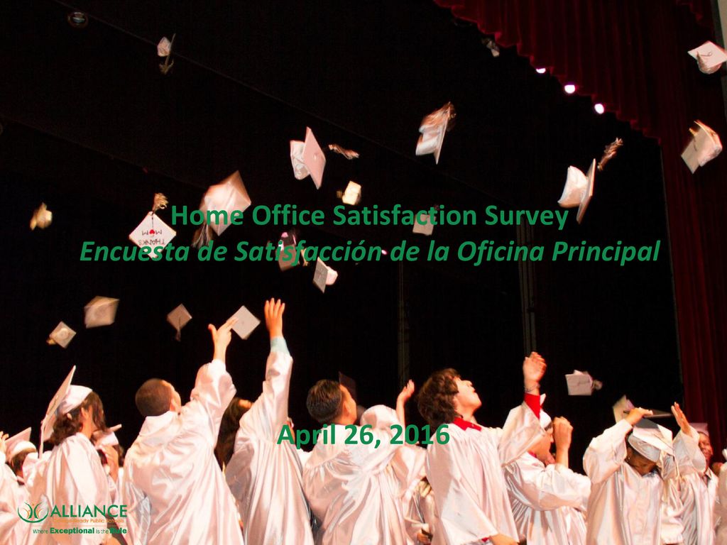 Home Office Satisfaction Survey Encuesta de Satisfacción de la Oficina Principal