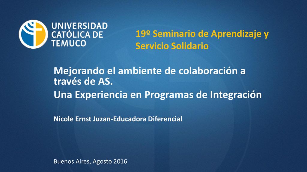 Mejorando el ambiente de colaboración a través de AS.