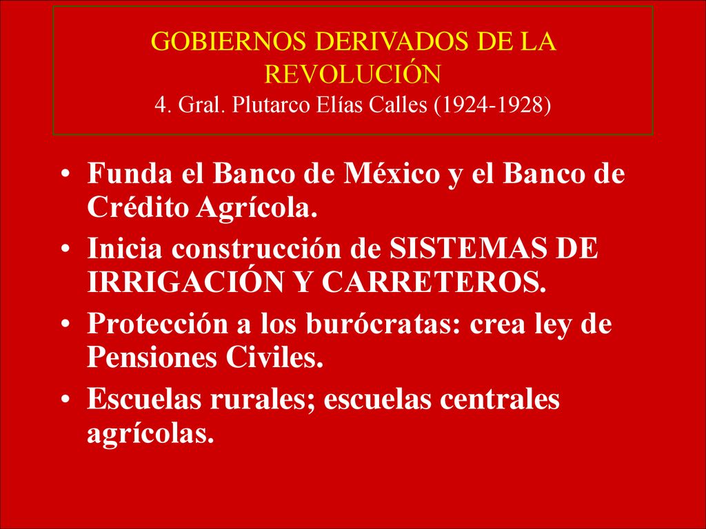 Funda el Banco de México y el Banco de Crédito Agrícola.