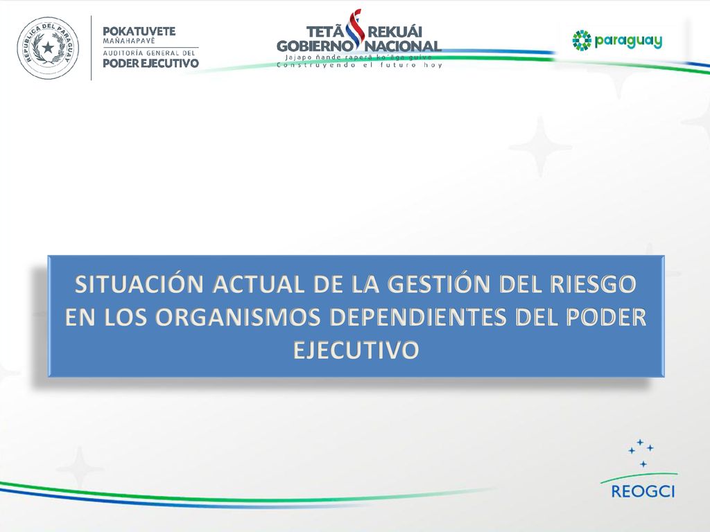 SITUACIÓN ACTUAL DE LA GESTIÓN DEL RIESGO EN LOS ORGANISMOS DEPENDIENTES DEL PODER EJECUTIVO