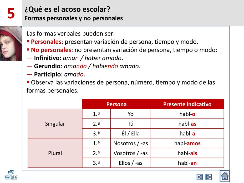 ¿Qué es el acoso escolar Formas personales y no personales