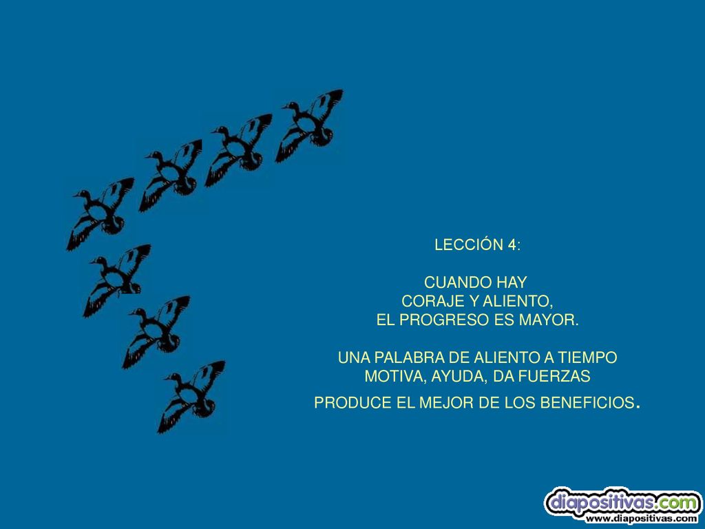 UNA PALABRA DE ALIENTO A TIEMPO MOTIVA, AYUDA, DA FUERZAS