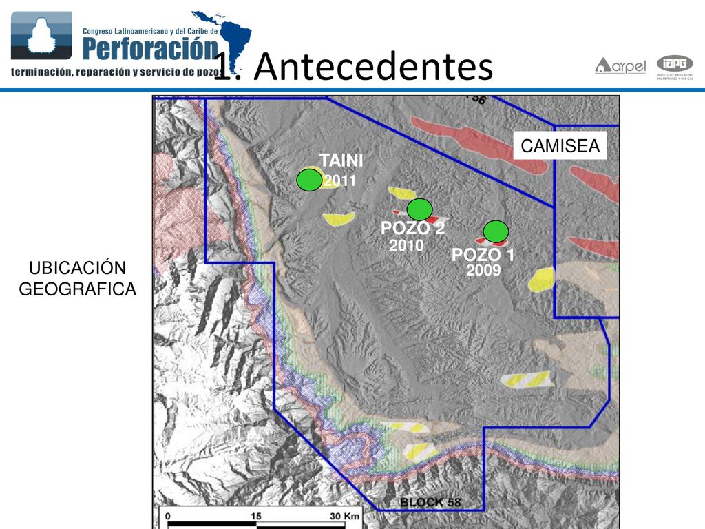 1. Antecedentes CAMISEA TAINI POZO 2 POZO 1 UBICACIÓN GEOGRAFICA 2011