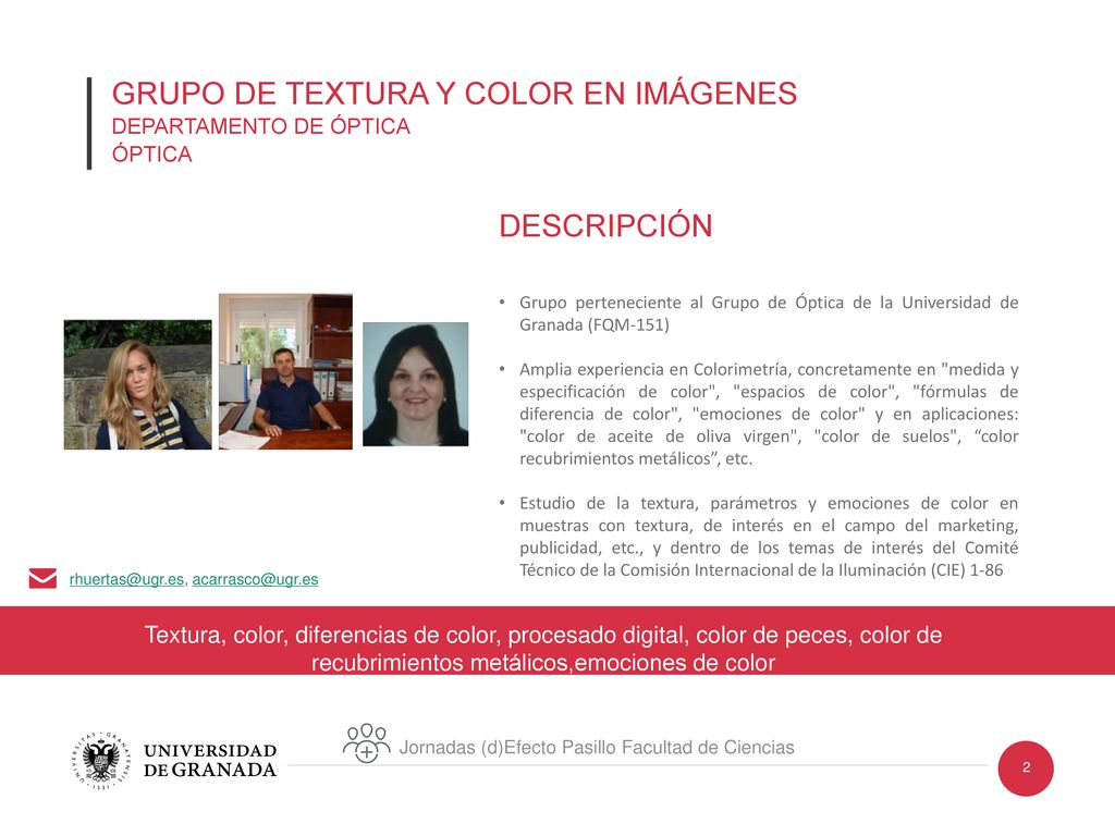 GRUPO DE TEXTURA Y COLOR EN IMÁGENES