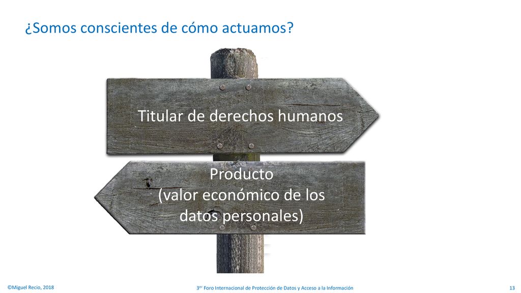 Producto (valor económico de los datos personales)