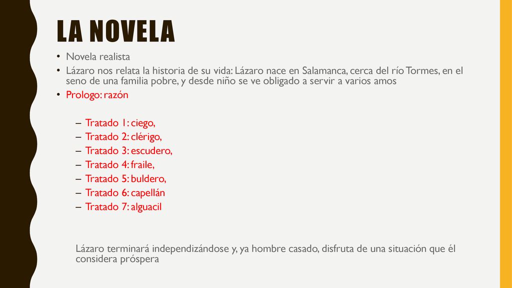 La novela Novela realista