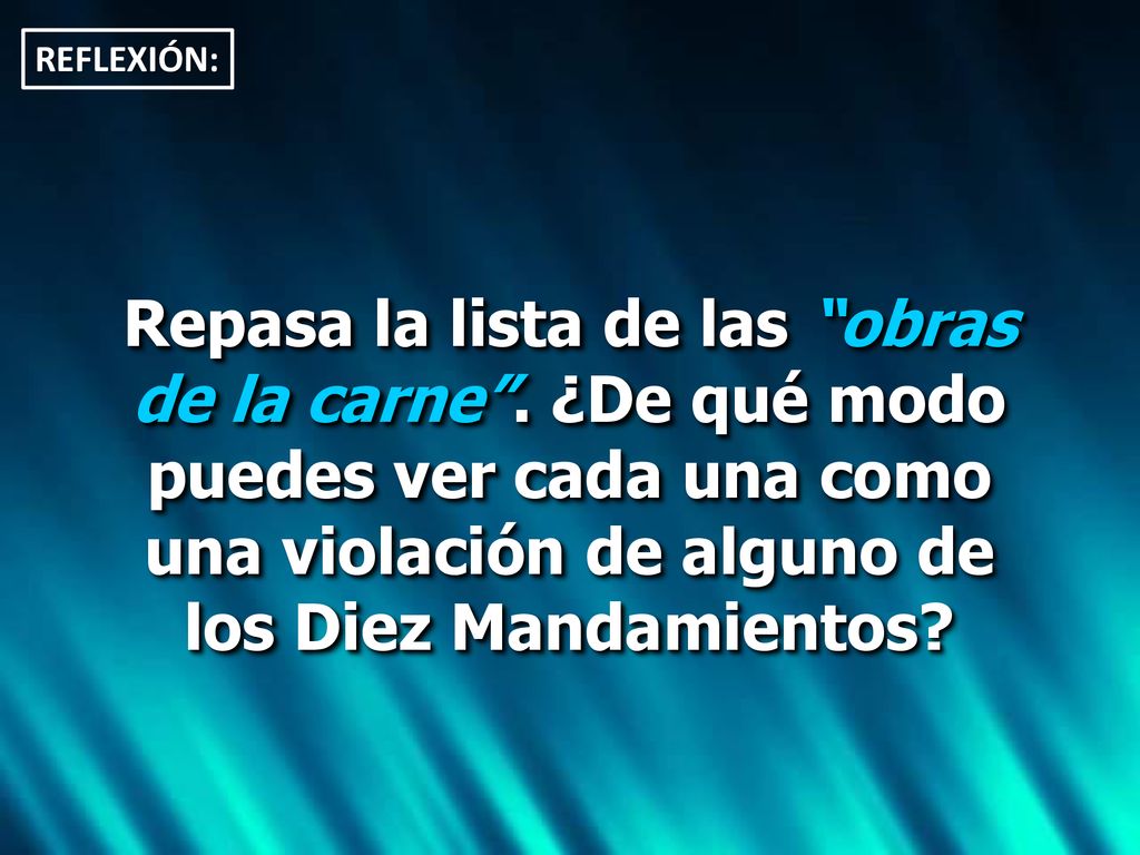 Repasa la lista de las obras