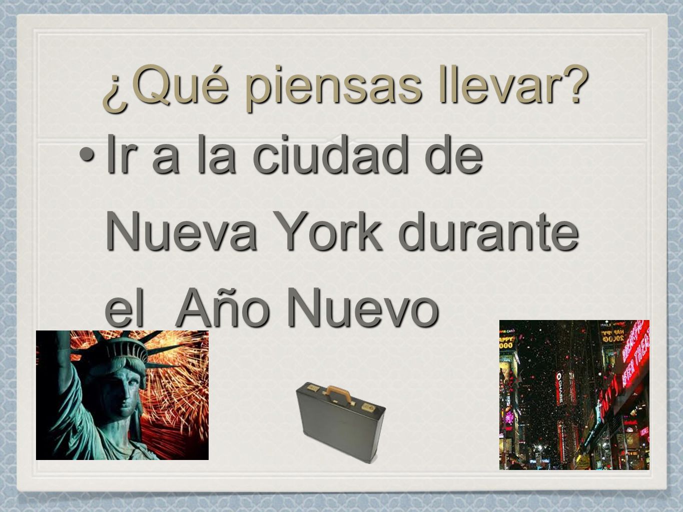 Ir a la ciudad de Nueva York durante el Año Nuevo