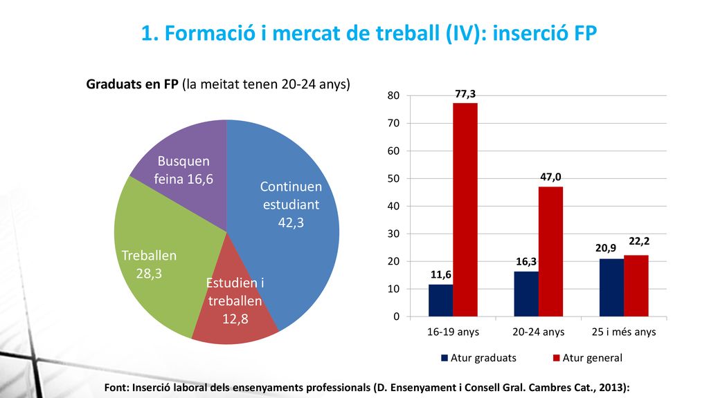 1. Formació i mercat de treball (IV): inserció FP