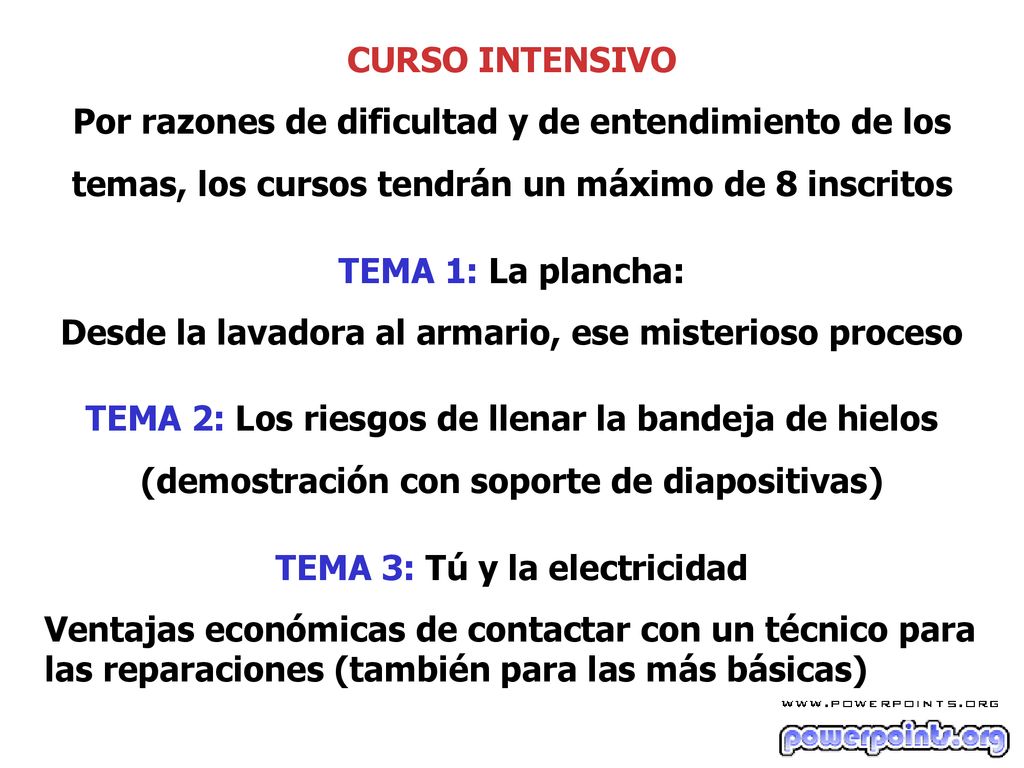 Por razones de dificultad y de entendimiento de los