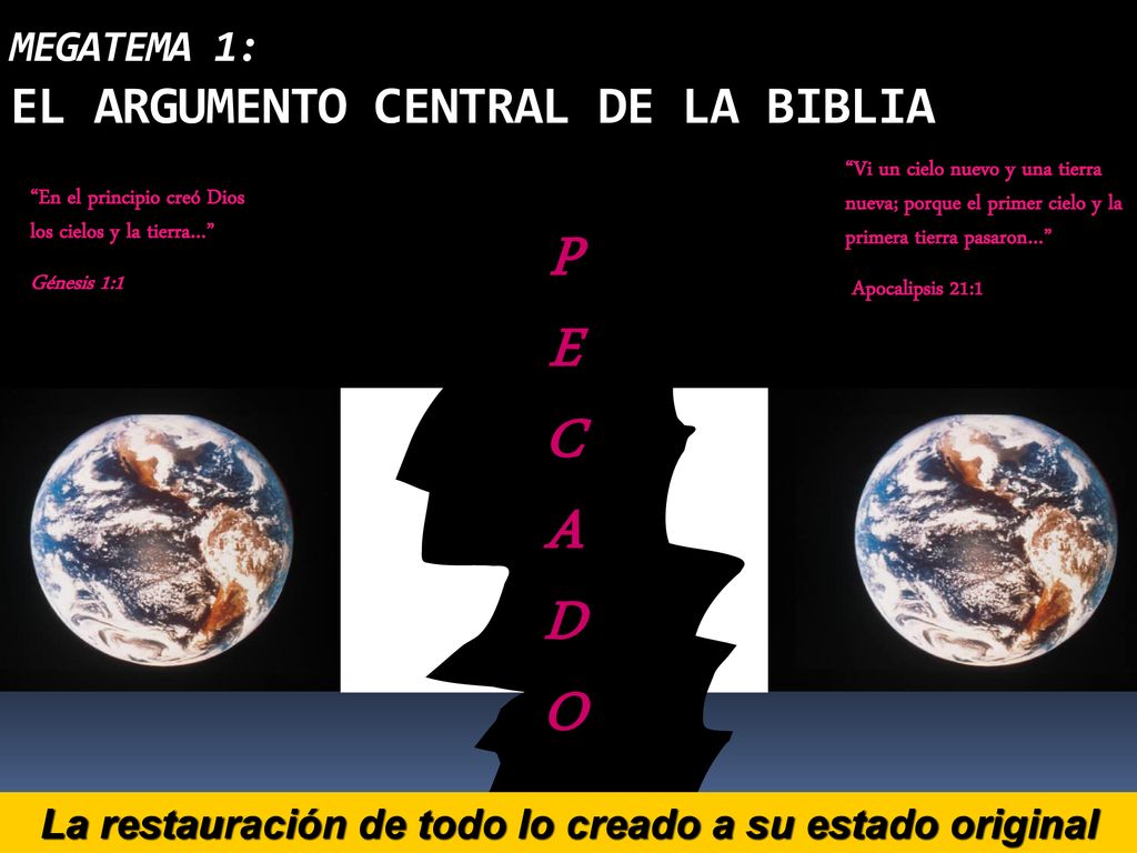 La restauración de todo lo creado a su estado original