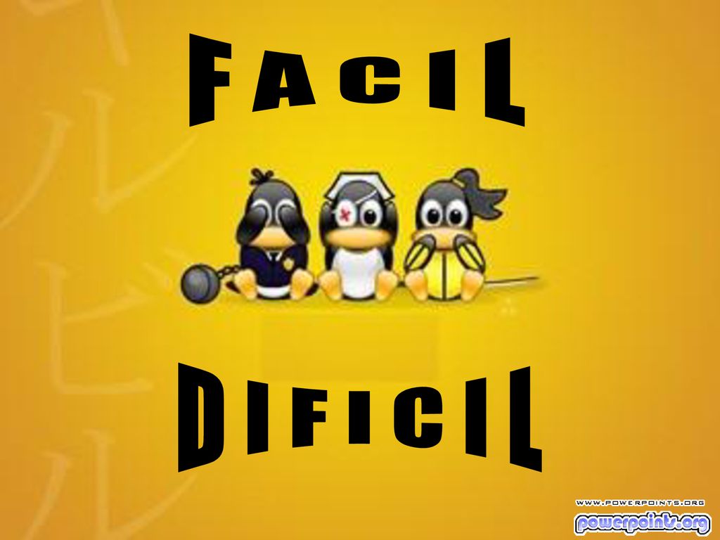 F A C I L D I F I C I L