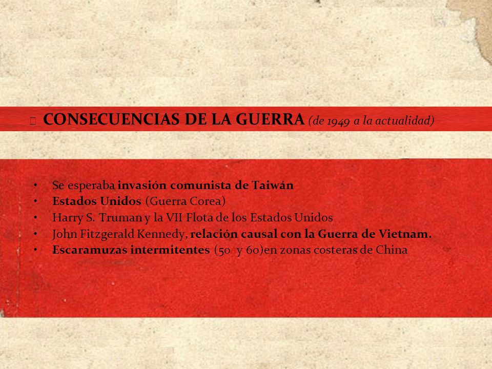Se esperaba invasión comunista de Taiwán Estados Unidos (Guerra Corea)