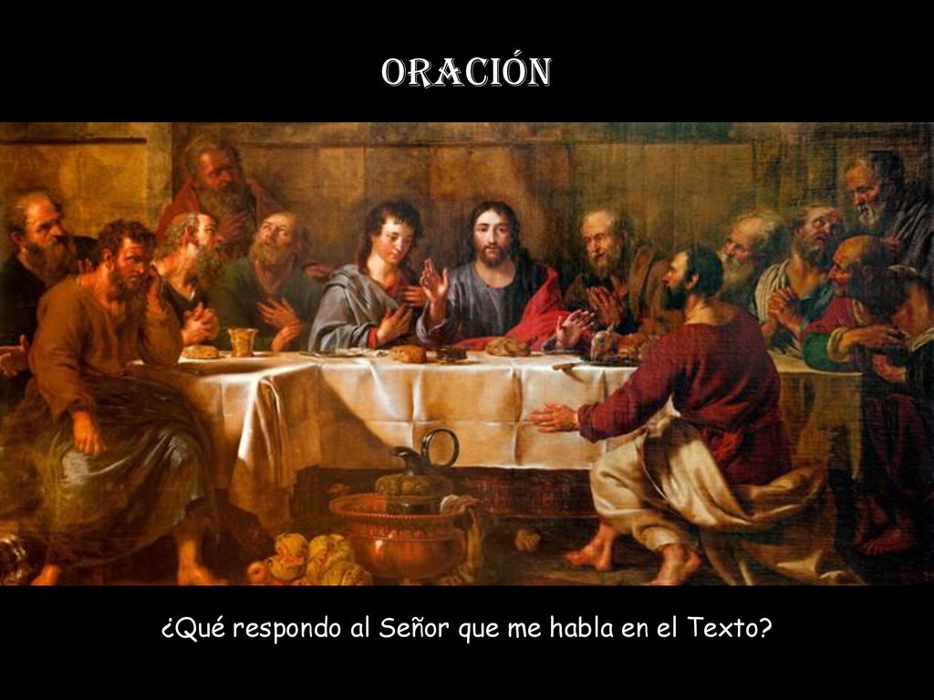 ¿Qué respondo al Señor que me habla en el Texto