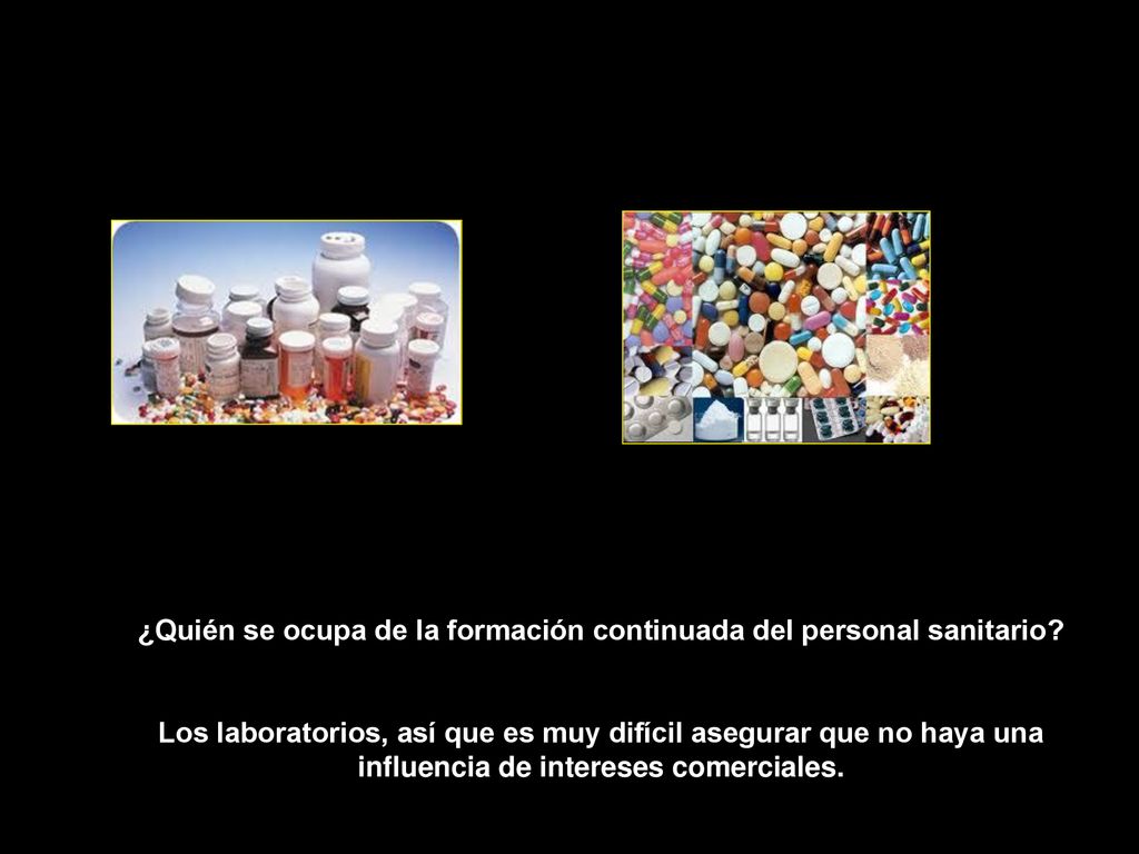 ¿Quién se ocupa de la formación continuada del personal sanitario