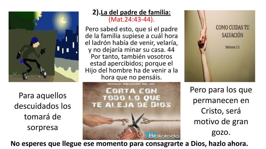 Pero para los que permanecen en Cristo, será motivo de gran gozo.