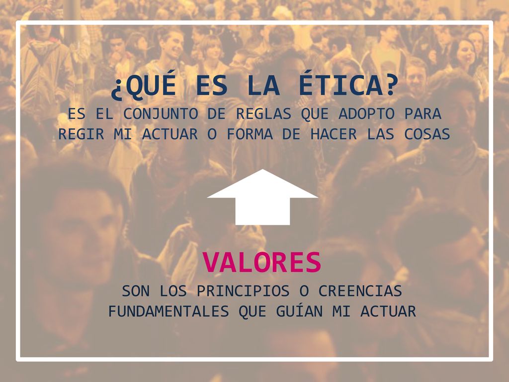 SON LOS PRINCIPIOS O CREENCIAS FUNDAMENTALES QUE GUÍAN MI ACTUAR