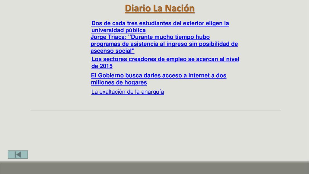 Diario La Nación Dos de cada tres estudiantes del exterior eligen la universidad pública.