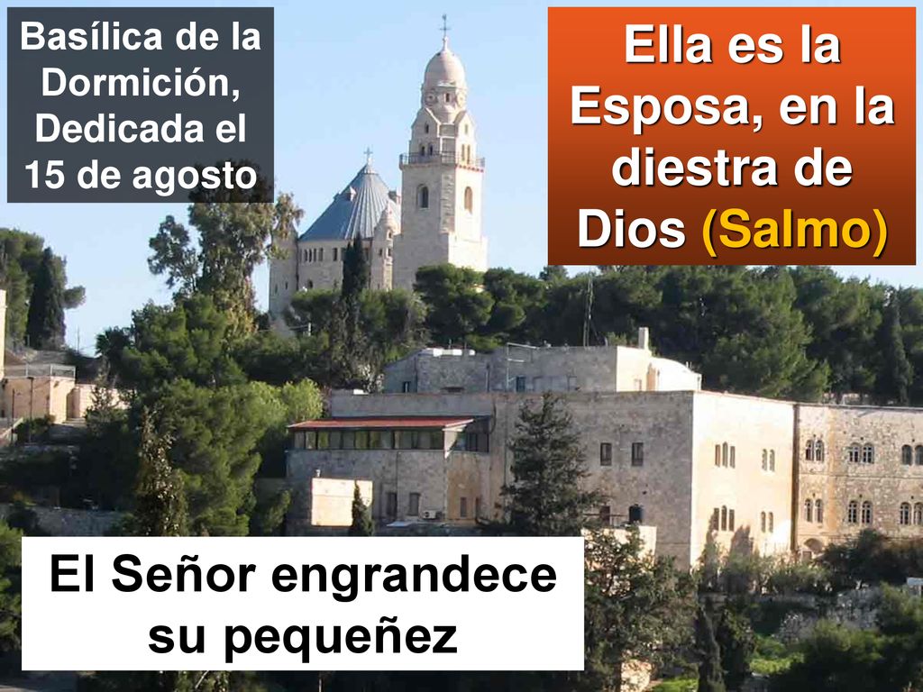 Ella es la Esposa, en la diestra de Dios (Salmo)