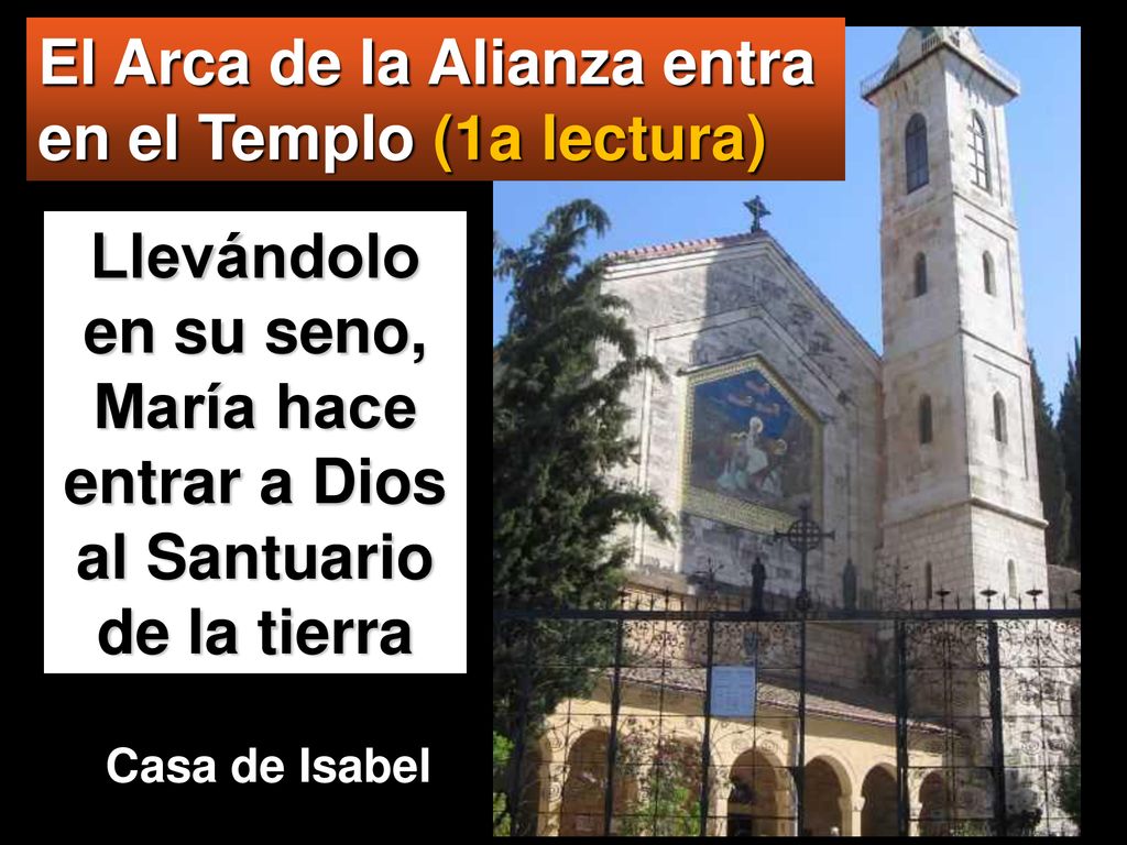 El Arca de la Alianza entra en el Templo (1a lectura)