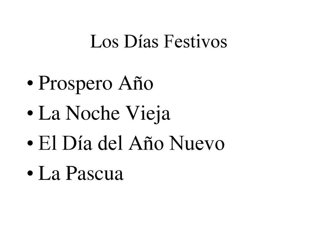 Prospero Año La Noche Vieja El Día del Año Nuevo La Pascua