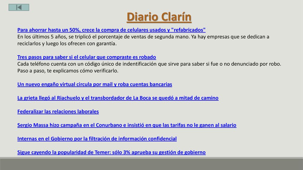 Diario Clarín Para ahorrar hasta un 50%, crece la compra de celulares usados y refabricados