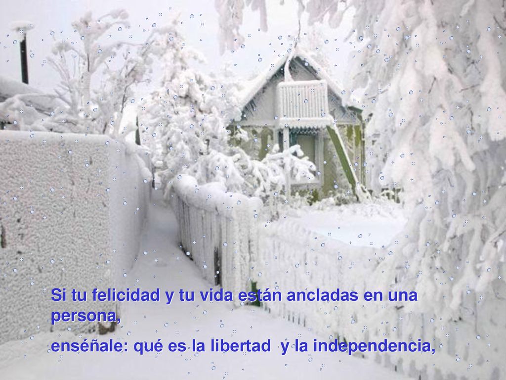 Si tu felicidad y tu vida están ancladas en una persona,