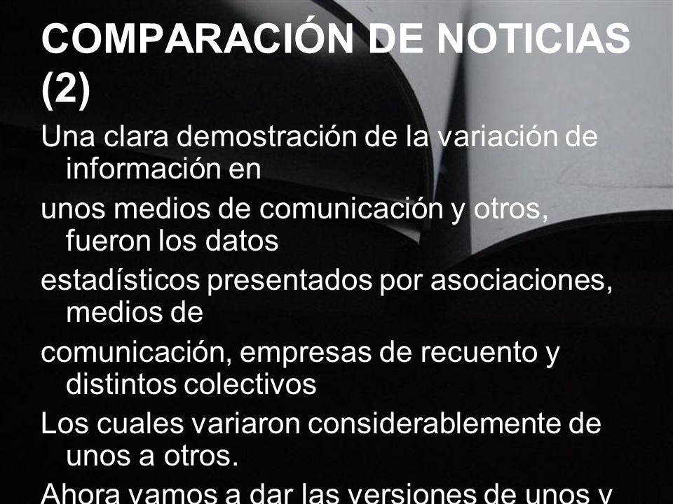 COMPARACIÓN DE NOTICIAS (2)