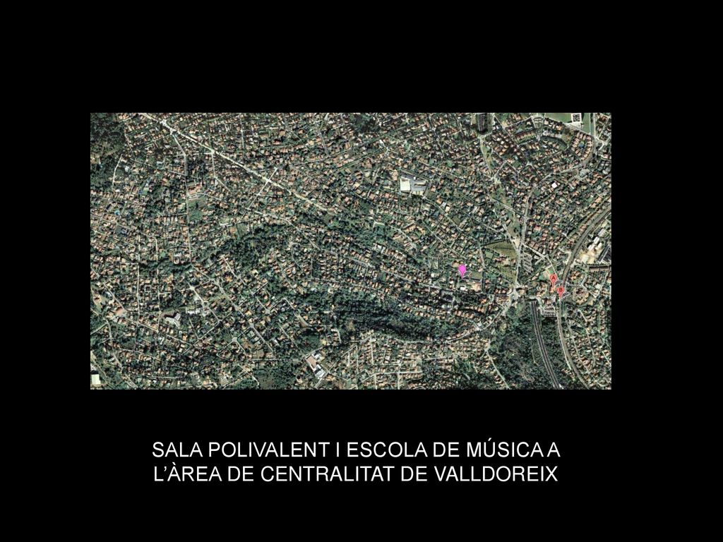 SALA POLIVALENT I ESCOLA DE MÚSICA A L’ÀREA DE CENTRALITAT DE VALLDOREIX