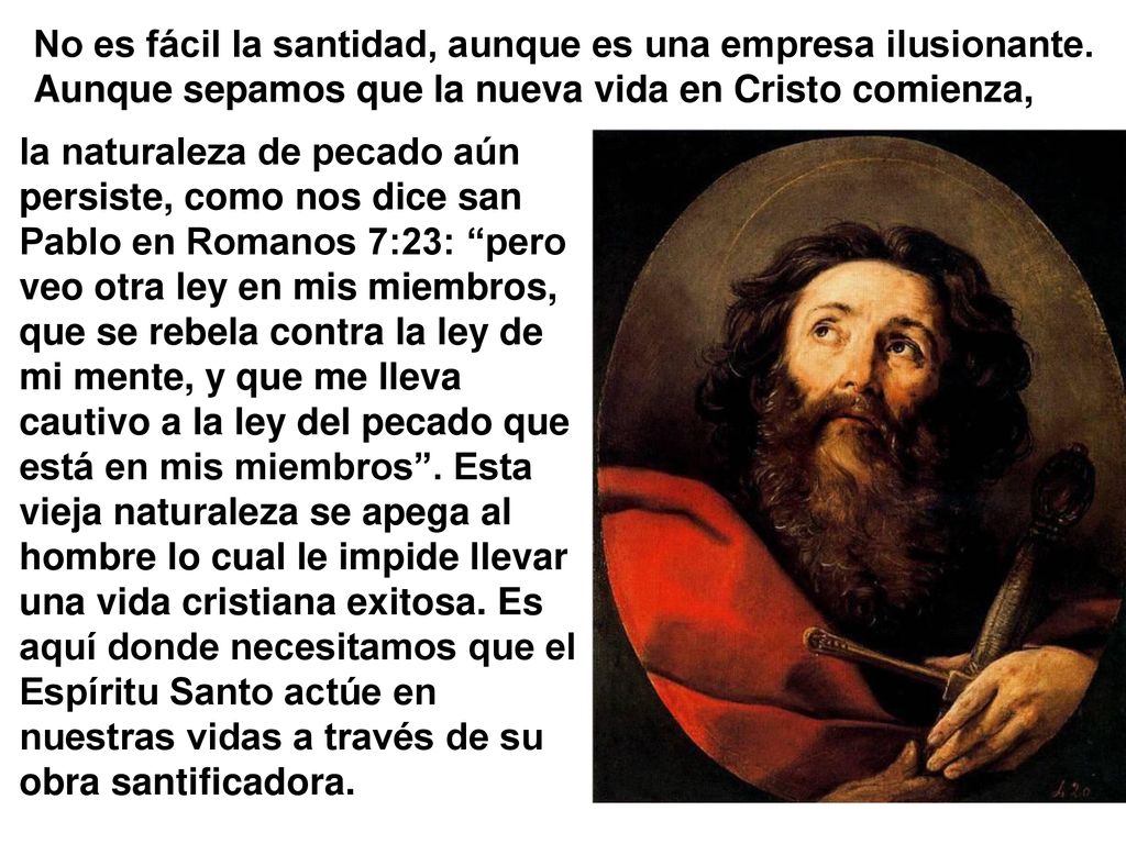 No es fácil la santidad, aunque es una empresa ilusionante